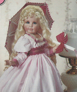 Фарфоровая кукла - Амелия