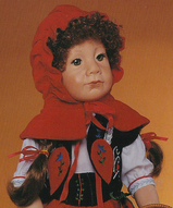 Виниловая кукла - Красная шапочка