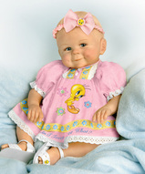 Виниловая кукла-младенец - Сладкая девочка