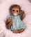 Кукла обезьянка Люблю обниматься от автора Linda Murray от Ashton-Drake 4
