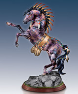 Коллекционные фигурки лошадей  - Окрашенный конь