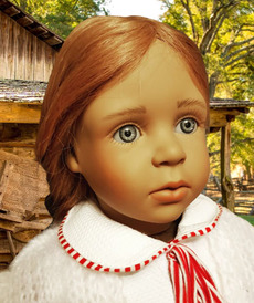 Винтажная кукла Марселина от автора  от Gotz Zapf Sigikid Walterhauser