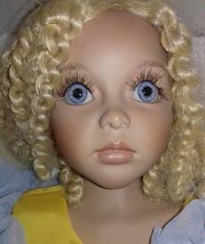Фарфоровая кукла Элен голубоглазка от автора  от Другие фабрики кукол