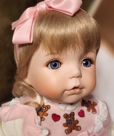 Интерьерная кукла Златовласка от автора Dianna Effner от Danbury Mint