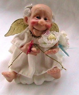 Фарфоровая кукла - Ангел Сохраняйте романтику