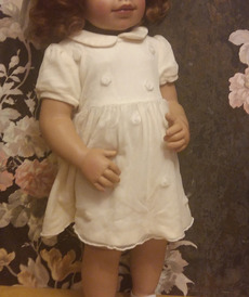 Платье для куклы Сливки от автора  от Другие фабрики кукол