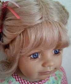 Реалистичная кукла Вторник блондинка б.у. от автора Monika Levenig от Master Piece Dolls