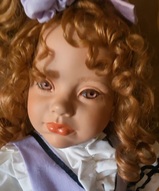 Винтажная кукла, кукла виниловая, интерьерная кукла, эмоциональная кукла - Коллекционная кукла Сладкое сердце