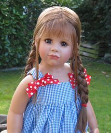 Шарнирная кукла Isabella от автора Monika Peter-Leicht от Master Piece Dolls